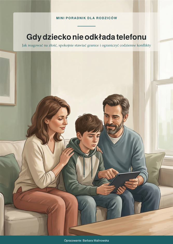 Okładka: Gdy dziecko nie odkłada telefonu
